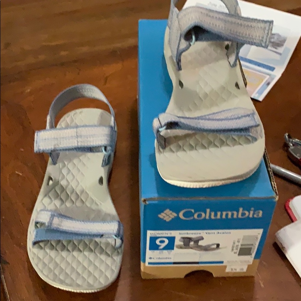 Columbia Sunbreeze Vent Avalon Sandals Size 9